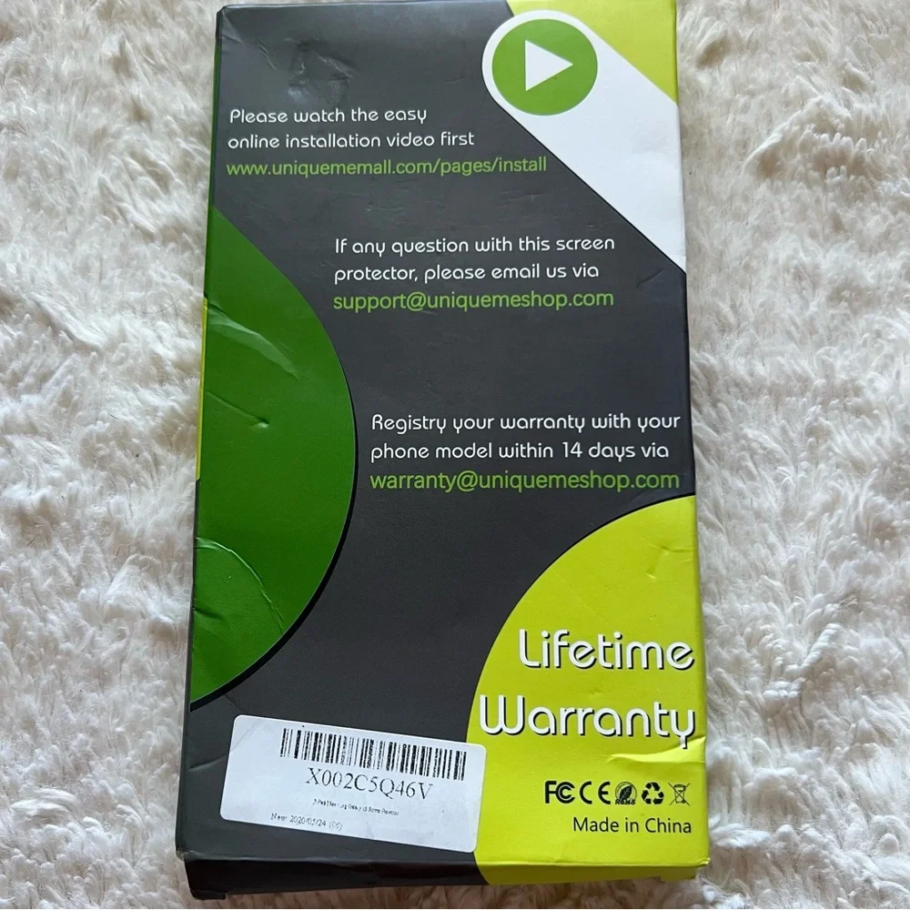 🌴Unique Me Samsung Galaxy S8 2 Pack Screen Protectors